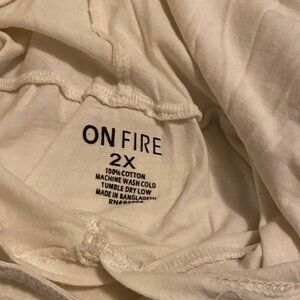 On Fire Cream Cape Jacket